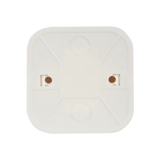 GLORY Выключ. 2-кл. о/у 10А ВС20-2-0-ХБ белый IEK