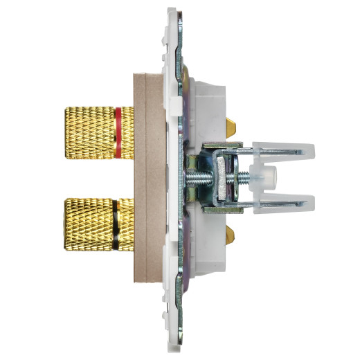 SKANDY Аудиорозетка 4-мест. SK-A01Sa песоч. IEK