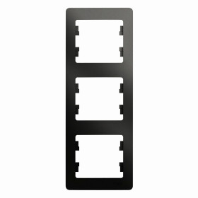 Systeme Electric Glossa Антрацит Рамка 3-ая, вертикальная