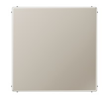 JUNG Крышка без отверстий без каркаса для произвольных вырезов благородная сталь