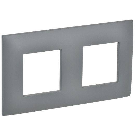 SKANDY Рамка 2-мест. SK-F02Gr сер. IEK