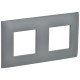 SKANDY Рамка 2-мест. SK-F02Gr сер. IEK