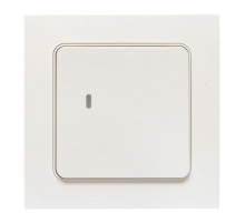EKF Connect Умный беспроводной выключатель Стокгольм 1-кл белый Zigbee.