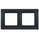 Рамка 2 поста - Legrand Etika - антрацит