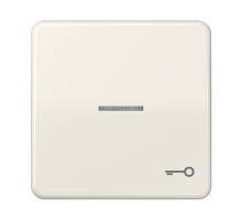 JUNG CD 500/CD plus Бежевая Клавиша 1-ая с/п с символом КЛЮЧ