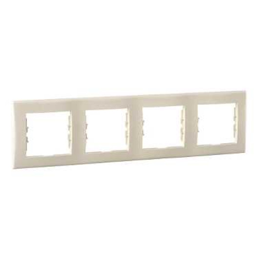 SEDNA РАМКА 4-постовая, горизонтальная, БЕЖЕВЫЙ