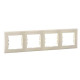 SEDNA РАМКА 4-постовая, горизонтальная, БЕЖЕВЫЙ