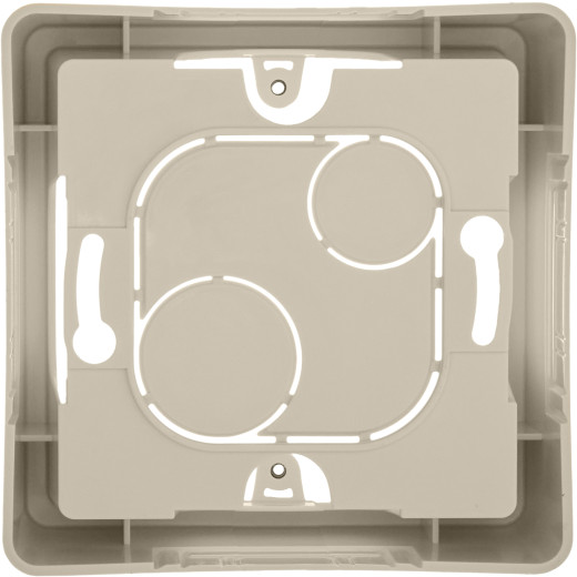 Коробка для накладного монтажа 1 пост - Legrand/Daccord Inspiria - слоновая кость