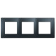 Рамка 3 поста - Legrand Etika - антрацит