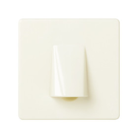 Simon 27 Мех Слоновая кость Кабельный выход с зажимом для кабеля