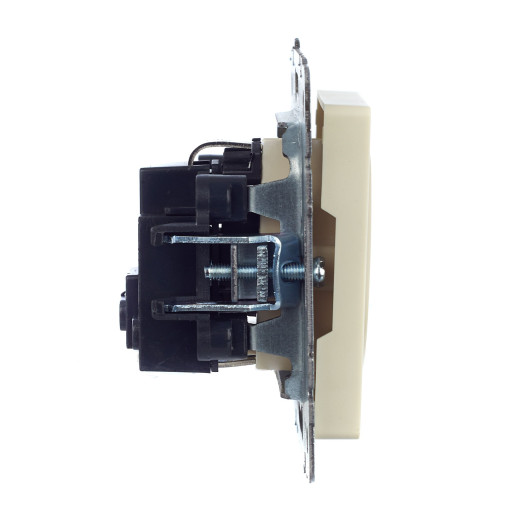 BRITE Роз. с з/к/ш 16А РС14-1-0-БрКр беж. IEK