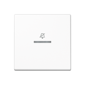 JUNG Двойная клавиша на гостиничный выключатель, комнатный модуль, белый