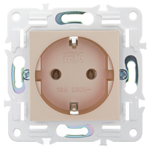 SKANDY Роз. с з/к без з/ш 16А SK-R05Sa песоч. IEK