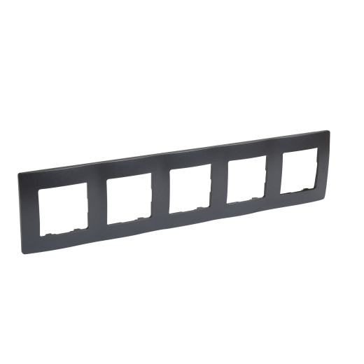 Рамка 5 постов - Legrand Etika - антрацит
