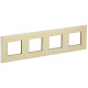 SKANDY Рамка 4-мест. SK-F34Sh металл шамп. IEK