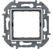 Legrand/Daccord INSPIRIA Алюминий Адаптер для механизма Mosaic.