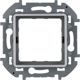 Legrand/Daccord INSPIRIA Алюминий Адаптер для механизма Mosaic.