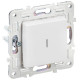 SKANDY Выключ. 1-кл. прох. с инд. 10А SK-V08W арк. бел. IEK