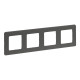 Рамка 4 поста - Legrand/Daccord Inspiria - дымчатый