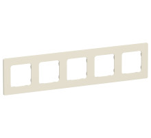 FLITE Рамка 5-мест. РУ-5-К-ФлСл сл IEK