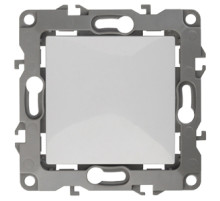 ЭРА 12-1001-01 Выключатель, 10АХ-250В, IP20, без м.лапок, Эра12, белый (10/100/3000)