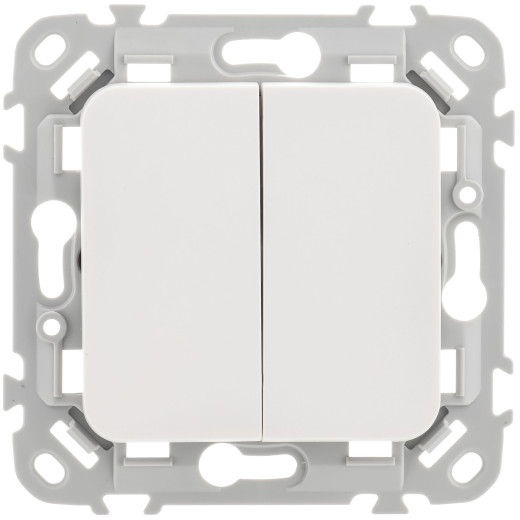 FLITE Выключ. 2-кл. 10А ВС12-1-0-ФлЖ жем. IEK