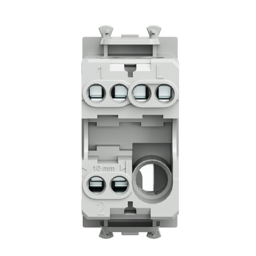 Переключатель модульный, Avanti, закаленная сталь, 1 модуль