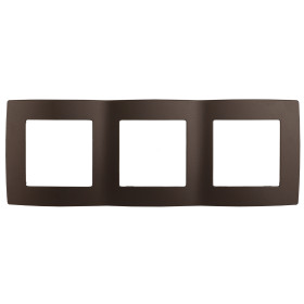 ЭРА 12-5003-13 Рамка на 3 поста, Эра12, бронза (15/150/2400)