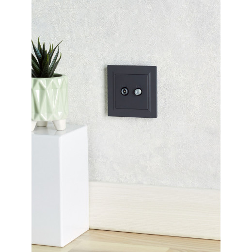 BRITE Рамка 1-мест. IP44 РУ-1-БрГ-44 граф. IEK