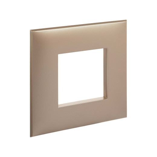 Рамка 1 пост (2 мод.), Avanti, кремовый жемчуг