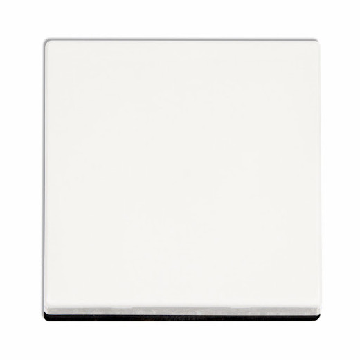 Клавиша для одинарного выключателя, белый