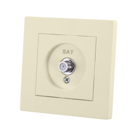 TDM Розетка SAT (F-разъем) 0-2400МГц сл. кость 