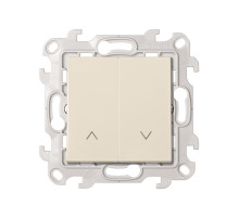 Simon 24 Слоновая кость Выключатель жалюзи 10A 250В~