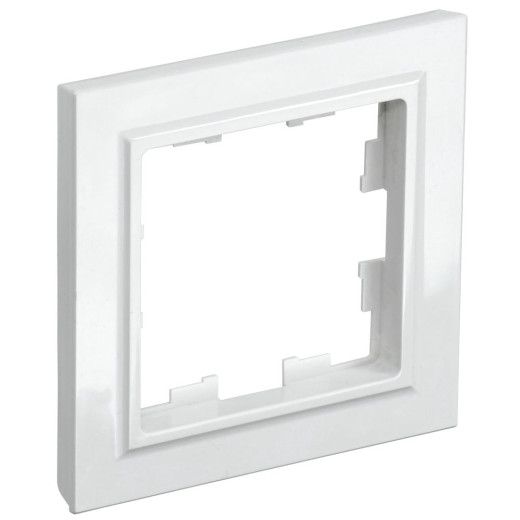 BRITE Рамка 1-мест. РУ-1-БрБ бел. IEK