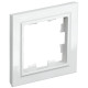 BRITE Рамка 1-мест. РУ-1-БрБ бел. IEK