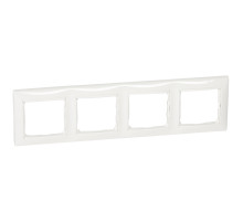 Legrand Valena Бел Рамка 4-ая гориз.