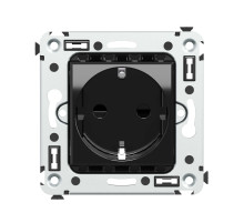 DKC Avanti Розетка в стену, 2P+E, с з/ш, 