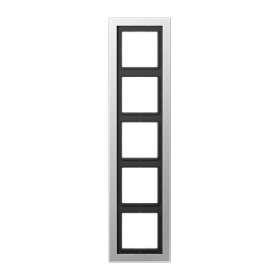 JUNG LSD Алюминий Рамка 5-ая (лакированный)