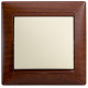 Рамка 1 пост - Legrand Valena - тонированное дерево