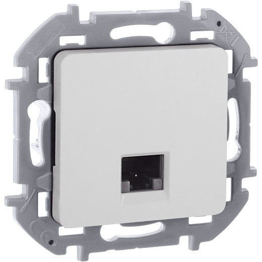 Розетка компьютерная RJ45 категория 5e UTP - Legrand/Daccord Inspiria - белый