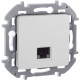 Розетка компьютерная RJ45 категория 5e UTP - Legrand/Daccord Inspiria - белый