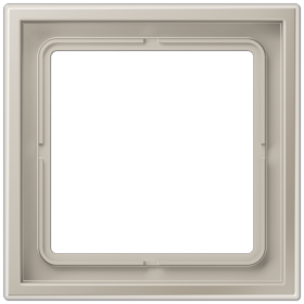 JUNG Нерж. Сталь (лак) Рамка 1-ая термопласт (ударопрочный)