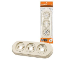 TDM Рамка 3-х постовая сл. кость «Виви»