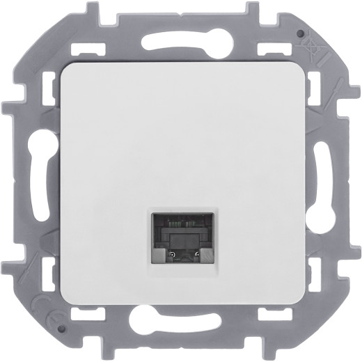 Розетка компьютерная RJ45 категория 5e UTP - Legrand/Daccord Inspiria - белый