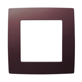 ЭРА 12-5001-25 Рамка на 1 пост, Эра12, бордо (20/200/5000)