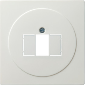 Gira S-Color Белый Накладка для телефонных TAE - и аудиорозеток