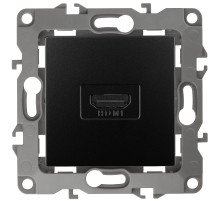 ЭРА Розетка Серия 12 12-3114-05 HDMI IP20 антрацит