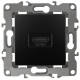 Розетка ЭРА Серия 12 12-3114-05 HDMI IP20 антрацит