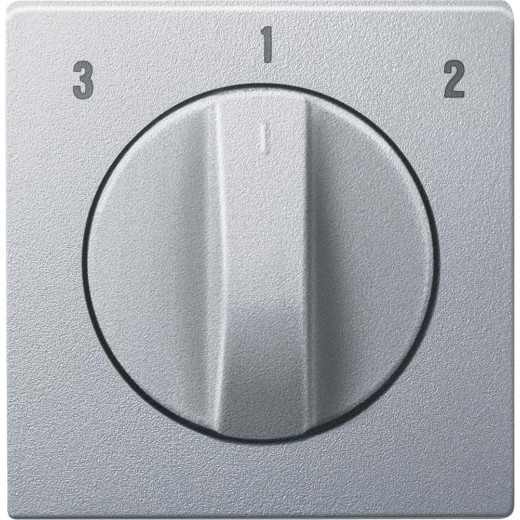 MERTEN НАКЛАДКА д/выключателя вентилятора, АЛЮМИНИЙ, SM