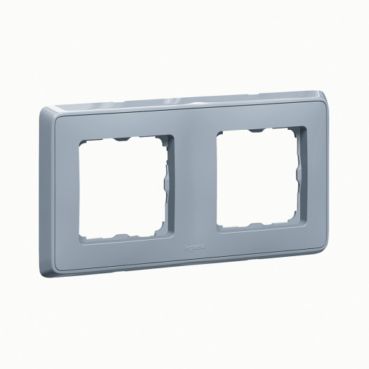 Cariva DIY Рамка 2 поста жемчужно-серый